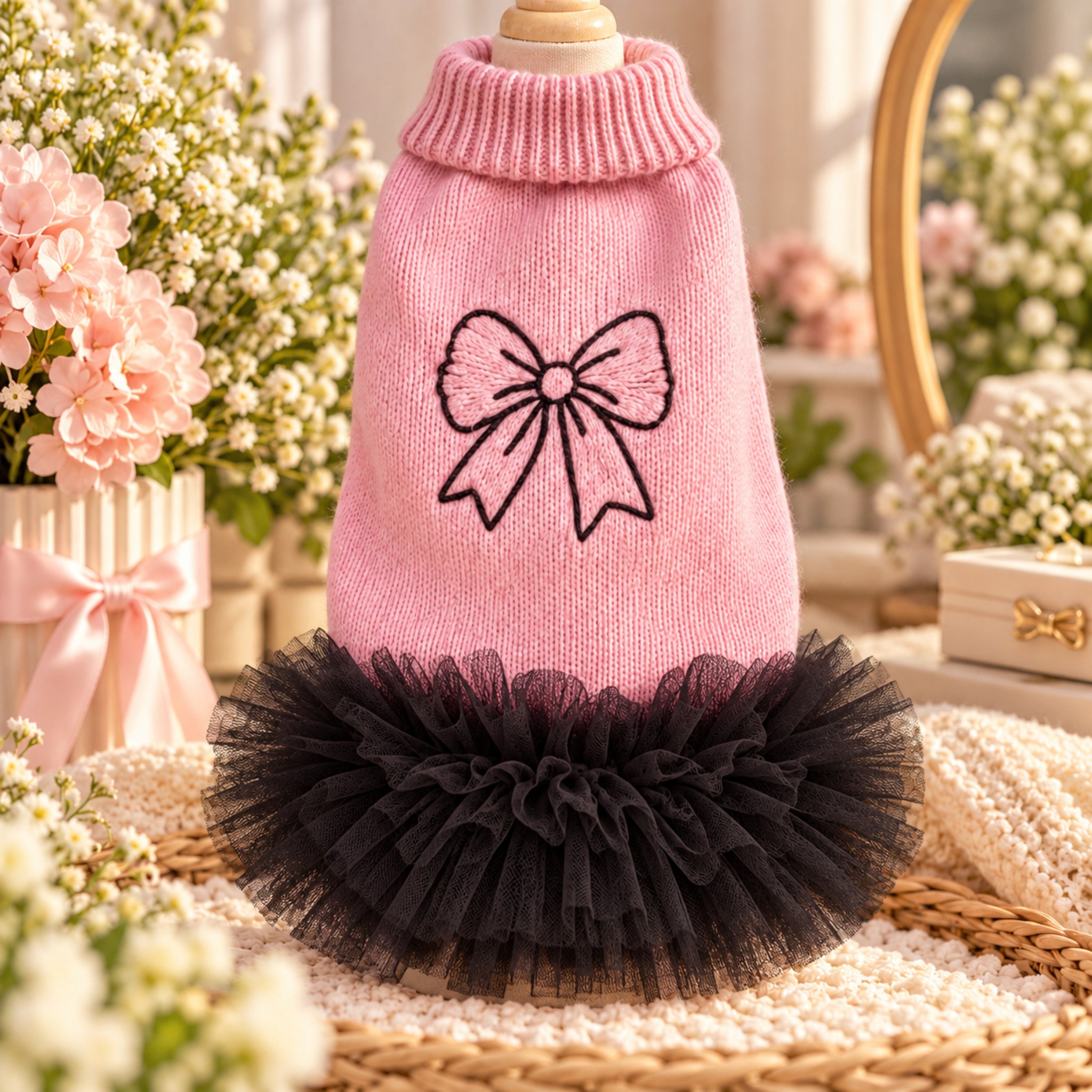 Maglioncino Fiocco di Tulle